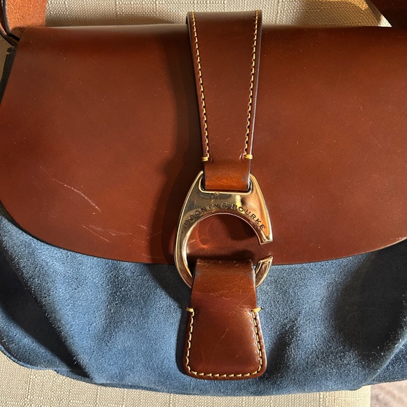 Dooney and Burke vintage Suede and Leather - Picture 2 of 3